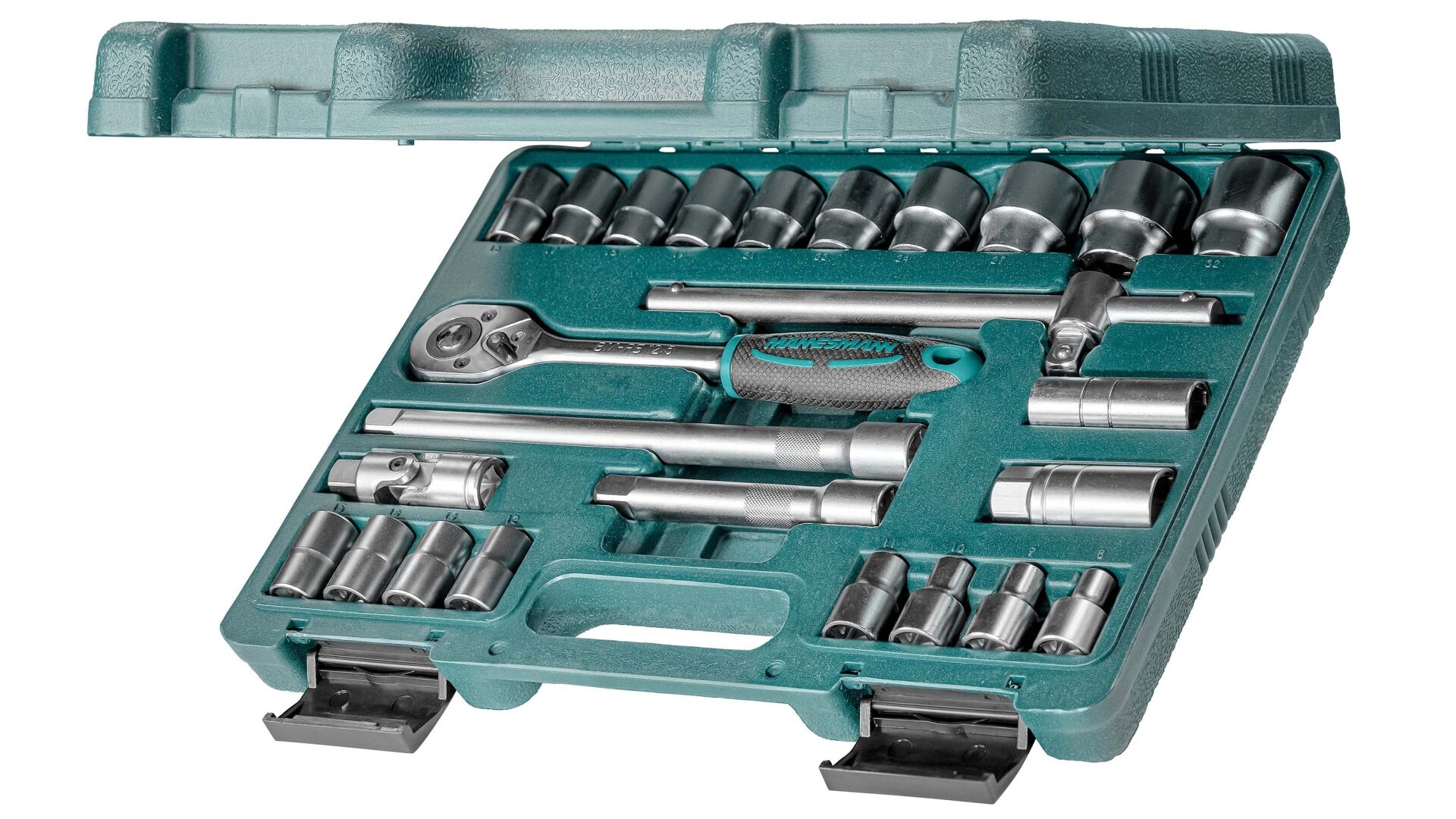 Mannesmann 29080 Lokma Takımı, Cr-V (1/2'', 25 Parça) - 10 YIL Garantili