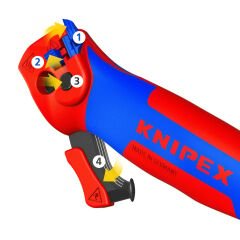 Knipex 16 50145SB Kablo Siyirma Biçaği