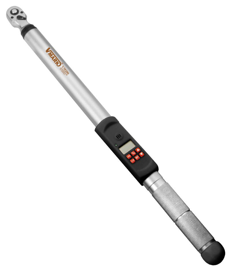 GENIUS V38200 Dijital Cırcırlı Tork Anahtarı (3/8'' | 20-200Nm)