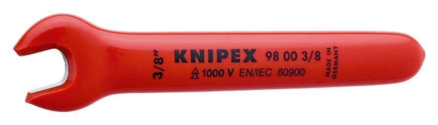 98003/8 - Knipex 98 00 3/8 Tek Ağiz Anahtar