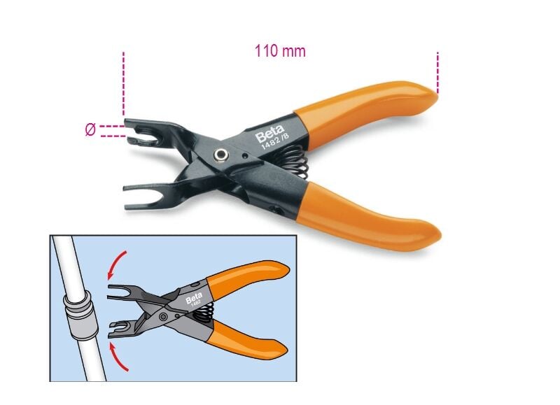Beta - Bağlantı Pensesi 1482/8