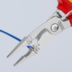 Knipex 13 86 200 - Vde Çok Fonksi̇yonlu Elektri̇kçi̇ Pensesi̇ 200 Mm