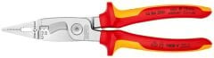 Knipex 13 86 200 - Vde Çok Fonksi̇yonlu Elektri̇kçi̇ Pensesi̇ 200 Mm