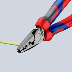 Knipex 97 72 180 Yüksük Sıkma Pensesi