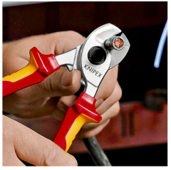 Knipex 95 26 165 - Kablo Makası - Hassas Kesim İçin İdeal