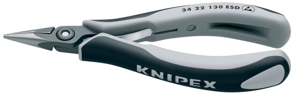 Knipex 34 22130ESD Hassas Elektroni̇kçi̇ Kargaburun ESD