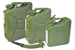 GELG BB5 Metal Bidon 5Lt. / YAKIT DOLDURMA BORUSU DAHİL !