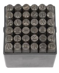 ÇELİK HARF 36 PARÇA 3 mm
