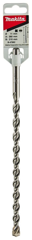 Makita B-47662 - V Plus Serisi Sds Plus 2 Elmaslı Uç 11x260 Mm