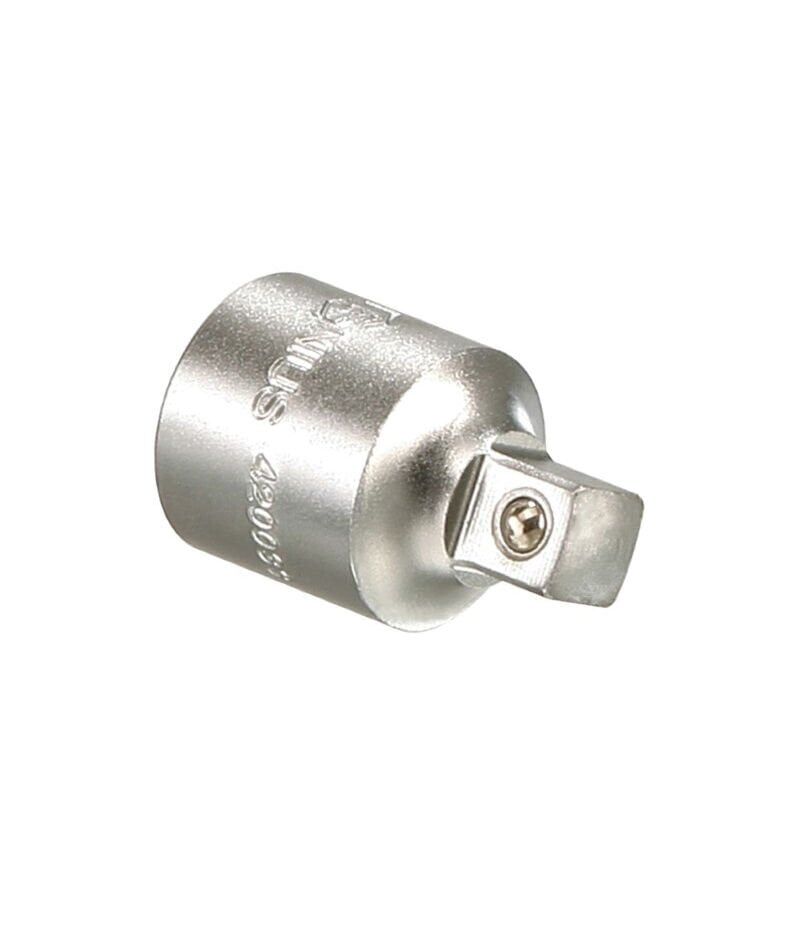 GENIUS 420033 Kromajlı Lokma Adaptörü (1/2'' - 3/8'' Dönüştürücü)