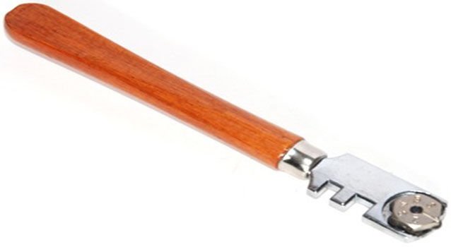 Topshop TH15013 - Cam Kesici - Ahşap Saplı, Dayanıklı ve Kullanışlı