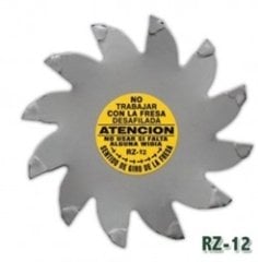 MACROZA RZ-10 FREZE BIÇAK (25x25 MM)