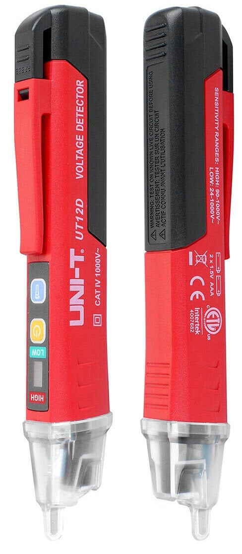 Uni-t UT12D - Temassız Ac Voltaj Dedektörü