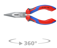 Knipex 25 02140SB Duz Kargaburun