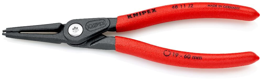 Knipex 48 11 J2 - Ağır Hizmet İç Segman Pensi 180 Mm