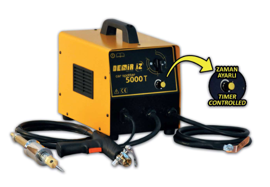 Demiriz CS 5000 T Kaporta Çektirme Makinalası  Zaman Ayarlı