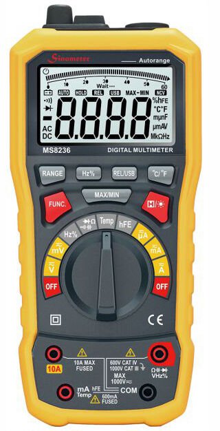 Mastech HS8236 - Usb Bağlantılı True Rms Multimetre