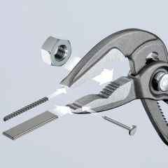 Knipex 87 51 180 İnce Ti̇p Ayarli Fort Pense