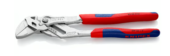 KNIPEX 86 05 250 Düz Çene Ayarli Pense