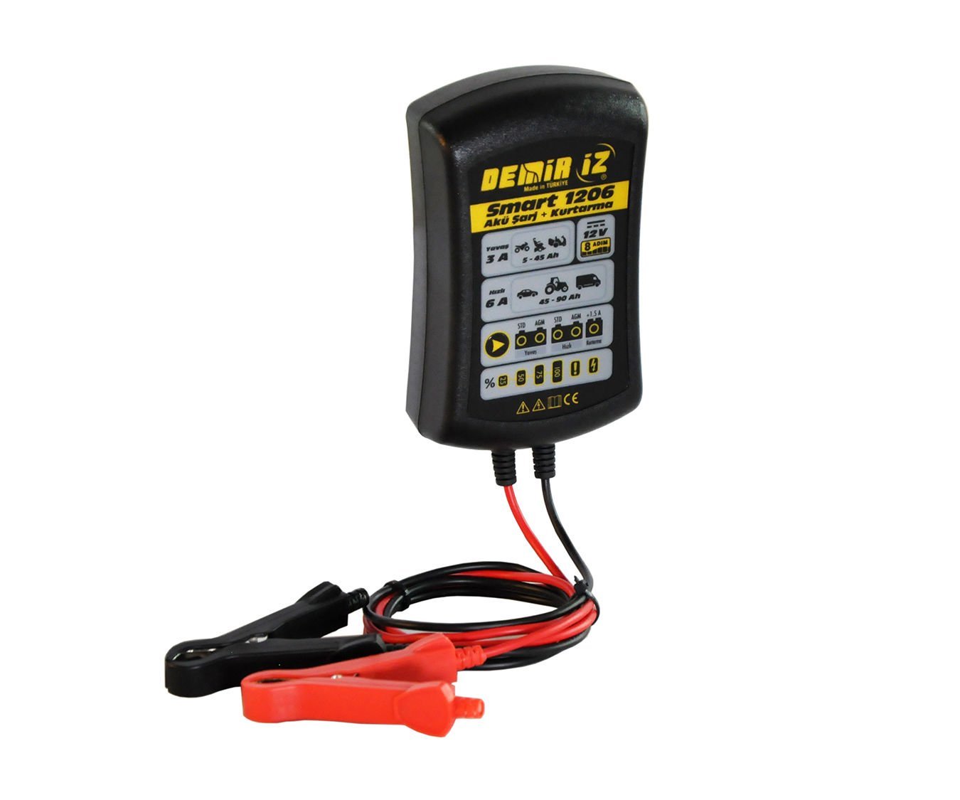 DEMİRİZ Smart 1206 Otomatik Akü Şarj Redresörü