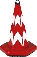 Max Safety MS1-5021 - Kedi Gözlü Reklam Konisi 50 Cm - Dayanıklı ve Görünür