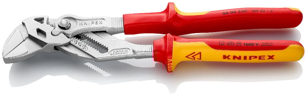 KNIPEX 86 06 250 Düz Çene Ayarli Pense