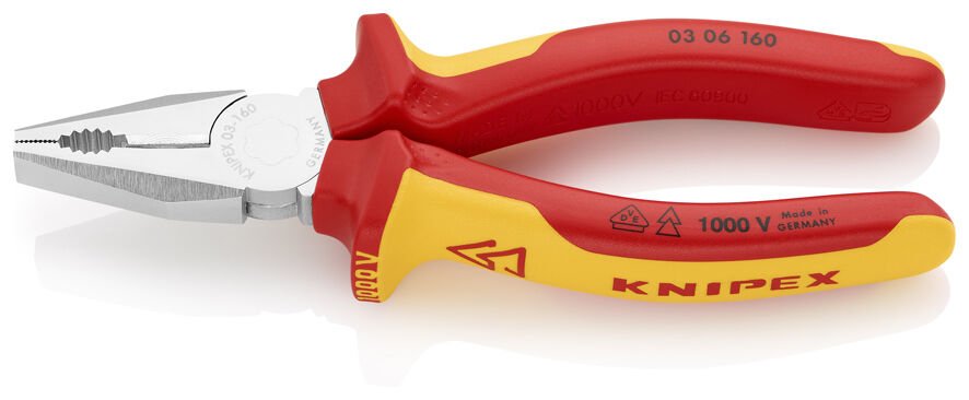 Knipex 03 06 160 - Vde Kombi̇ne Pense 160 Mm