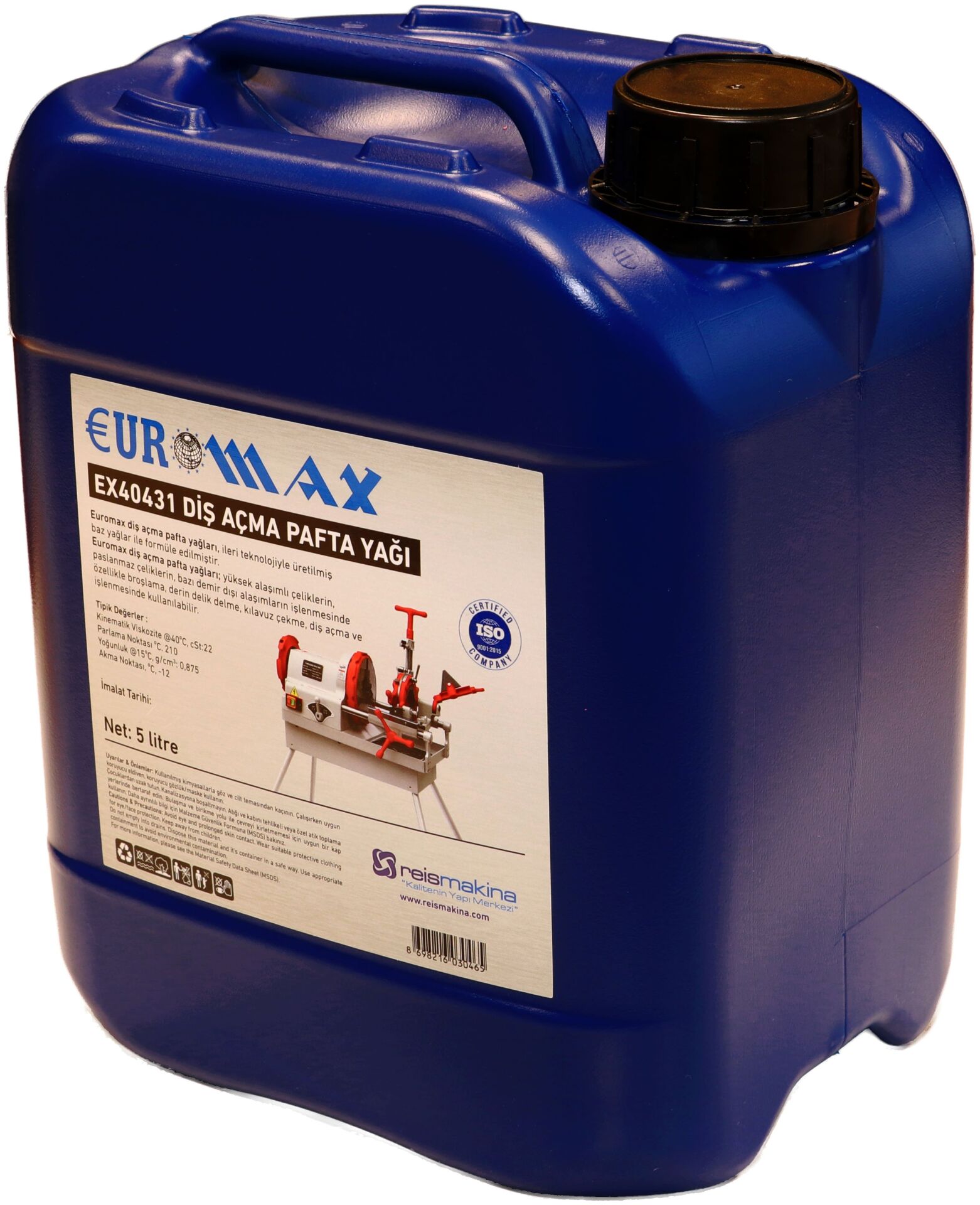 Euromax EMX40431 Di̇ş Açma Pafta Yaği 5Lt