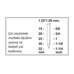 Gison GPP1830 - Havalı Döşeme Tabancası - Gpp1830
