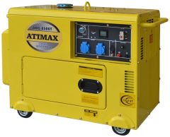 ATIMAX ADG8500T 7,5 KVA, MONOFAZE, DİZEL KABİNLİ, MARŞLI SESSİZ, JENERATÖR