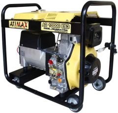 ATIMAX AD10000ES3 10 kVA, TRİFAZE, MARŞLI, İTALYAN ALTERNATÖRLÜ DİZEL PORTATİF JENERATÖR