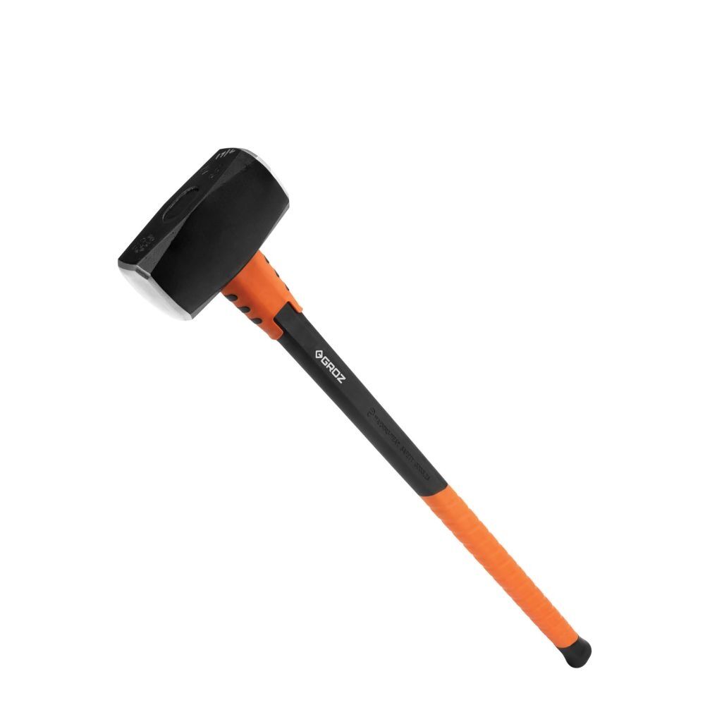 Groz - Fiber Saplı Balyoz 4 Kg Din6475 - Dayanıklı ve Kullanışlı