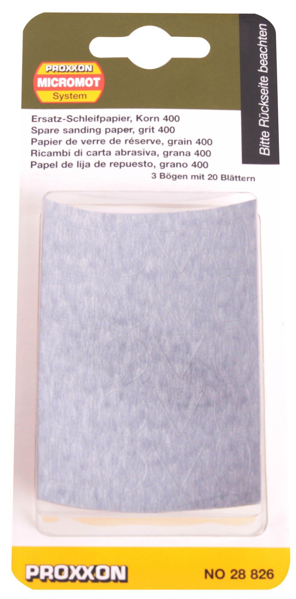 Proxxon 28826 - 400 Kum Silikon Karbür Kalem Zımpara