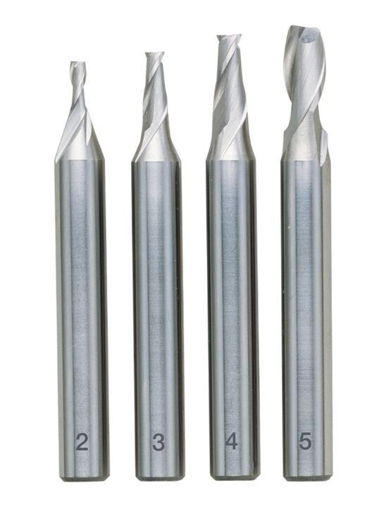 Proxxon 24610 - Freze Uç Seti 2-5mm - Hss Kalite