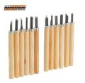 Mannesmann 690-12 Ahşap Oyma Bıçak Seti, 12 Parça