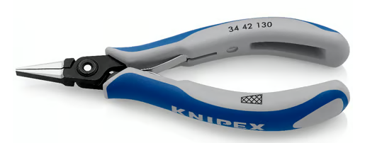 Knipex 34 42 130 Hassas elektronikçi kargaburun