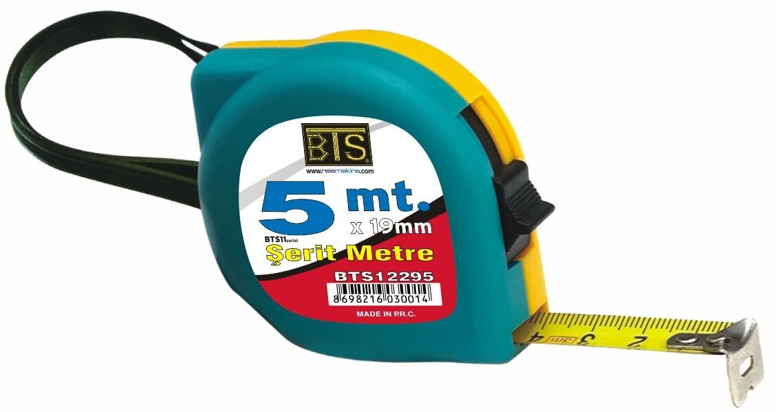 Bts11 Seri̇si̇ Şeri̇t Metre 2 Mt X 12.5mm