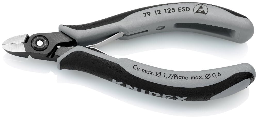 Knipex 79 12125ESD ELEKTRONIKCI YAN KESKI