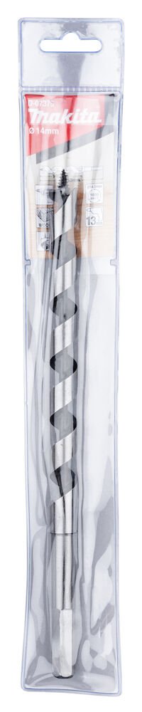 Makita D-07375 - Ahşap Burgu Matkap Ucu 14x250 Mm - Yüksek Performans