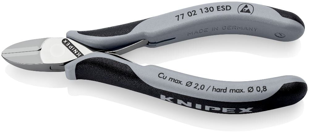 Knipex 77 02130ESD ELEKTRONİKÇİ YAN KESKİ- ESD
