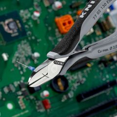 Knipex 77 02130ESD ELEKTRONİKÇİ YAN KESKİ- ESD