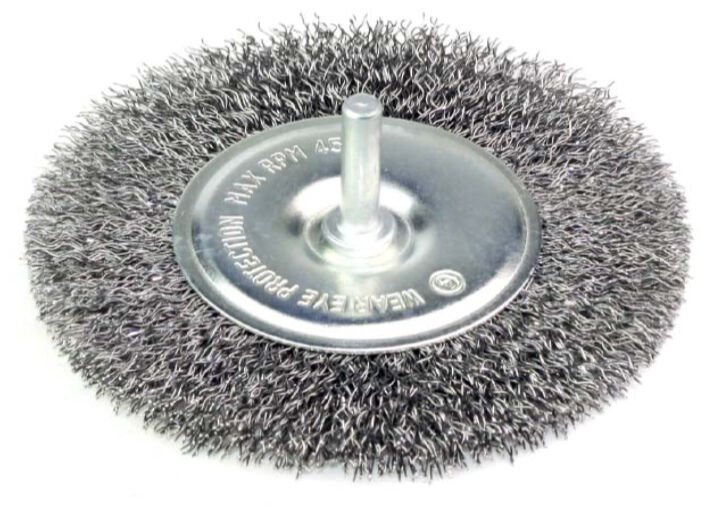 Partner PT03034 - Gri Telli̇ Pimli Daire Fırça 63x6 Mm - Yüksek Performans