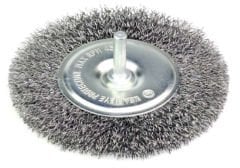 GRİ TELLİ PİMLİ DAİRE FIRÇA 63x6 mm