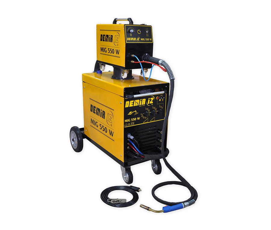 DEMİRİZ MIG 550 W  TRIFAZE KADEME KONTROLLU SU SOĞUTMALI MIG/MAG GAZALTI KAYNAK MAKİNASI