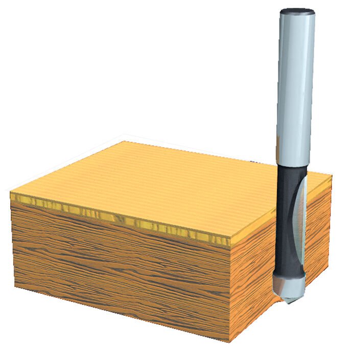 Makita D-09335 - Freze Bıçağı 6x6 Mm - Yüksek Performans