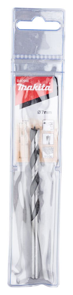 Makita D-07060 - Ahşap Matkap Ucu 7x110 Mm - Dayanıklı ve Keskin