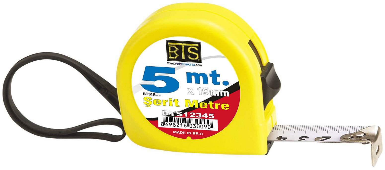 Bts19 Seri̇si̇ Şeri̇t Metre 2mt X 12.5mm