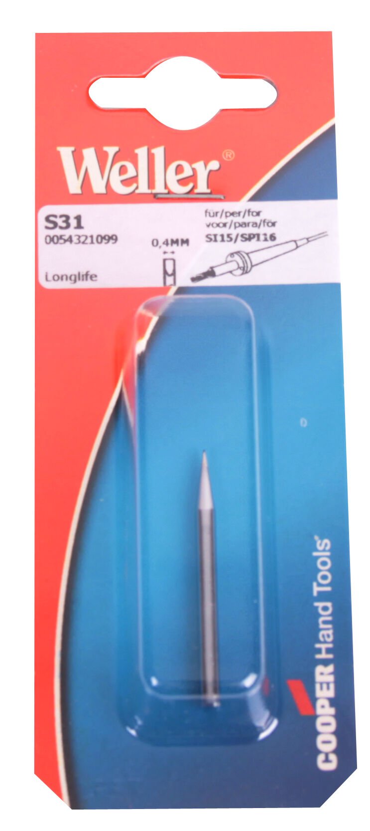 Weller S31 - Lehim İstasyonu Hava Ucu - S31 Modeli