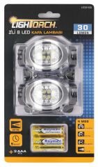 Lightorch LT03100 - 8 Led'li Kafa Lambası 2'li Set