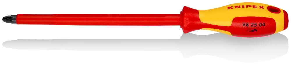 Knipex 98 25 04 - Vde Pozidriv Uçlu Tornavida 320 Mm - Ergonomik Tasarım